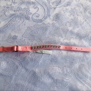 Small cat or dog collar pink